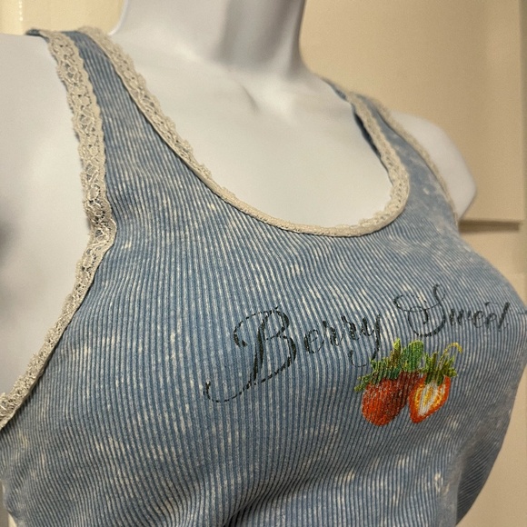 FULL TILT Berry Sweet Womens Tank Top - Picture 9 of 12